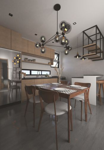 kitchen, interior design Wallpaper 1640x2360