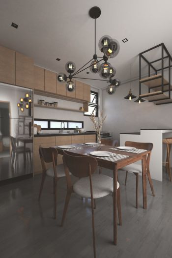 kitchen, interior design Wallpaper 640x960