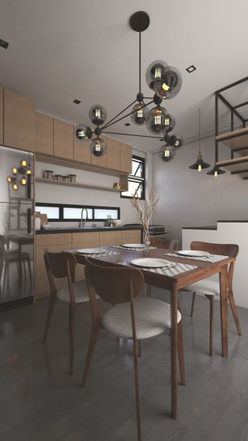 kitchen, interior design Wallpaper 750x1334