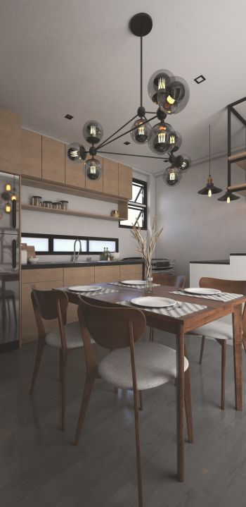 kitchen, interior design Wallpaper 1440x2960