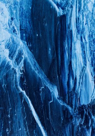 Обои 1668x2388 лед, синий, замерзший