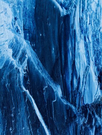 Обои 1668x2224 лед, синий, замерзший
