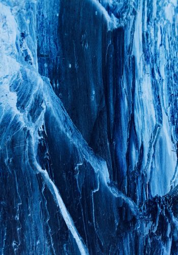 Обои 1668x2388 лед, синий, замерзший