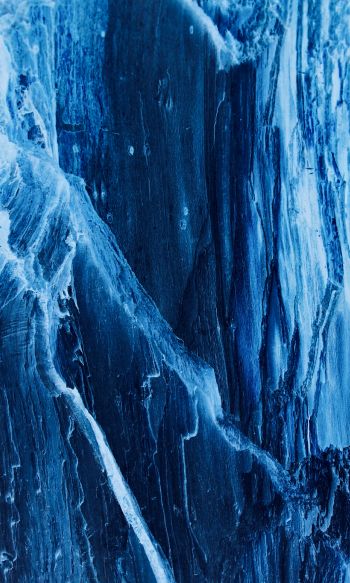Обои 1200x2000 лед, синий, замерзший