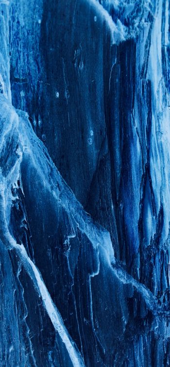 Обои 828x1792 лед, синий, замерзший