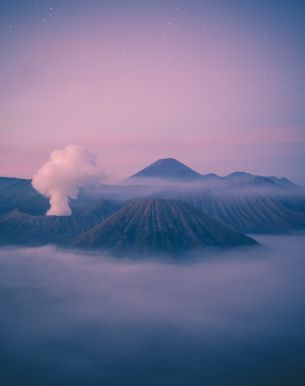 Обои 3648x4628 гора Бромо, Бромо-Тенгер-Семеру, Индонезия