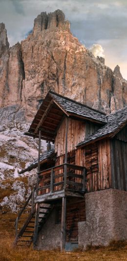 Violet Towers, tires, BJ, Italy, mountains Wallpaper 1440x2960