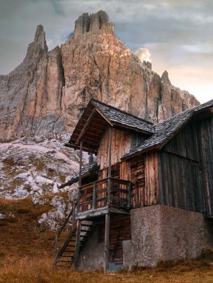 Violet Towers, tires, BJ, Italy, mountains Wallpaper 1536x2048