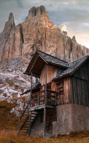 Violet Towers, tires, BJ, Italy, mountains Wallpaper 1752x2800