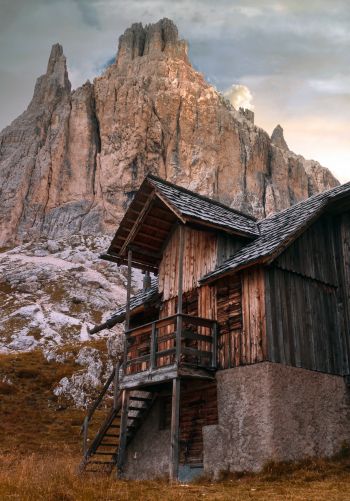 Violet Towers, tires, BJ, Italy, mountains Wallpaper 1668x2388