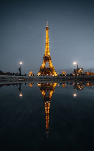 Paris, France, eiffel tower Wallpaper 1752x2800