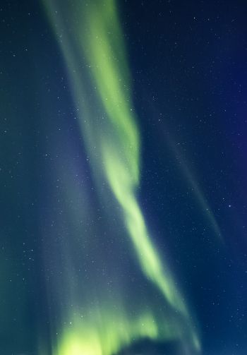 Acureri, Iceland, northern lights Wallpaper 1640x2360