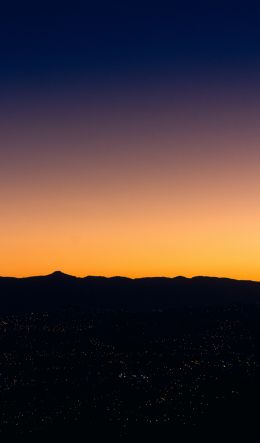 Tegucigalpa, Honduras, night city Wallpaper 600x1024