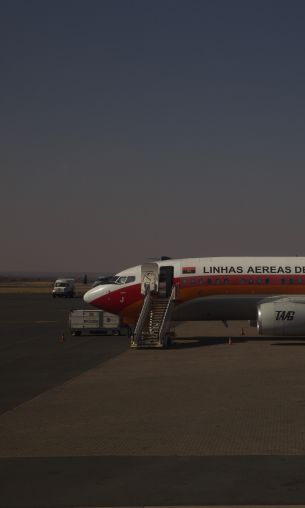 Windhoek, Namibia, plane Wallpaper 1200x2000