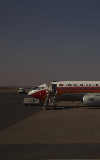 Windhoek, Namibia, plane Wallpaper 1600x2560