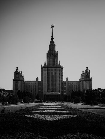Russia, Moscow, university Wallpaper 1620x2160