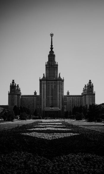Russia, Moscow, university Wallpaper 1200x2000
