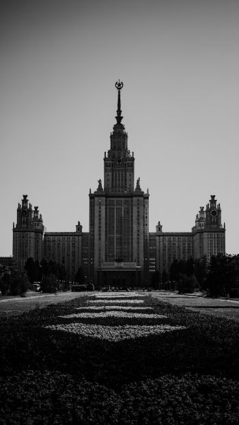 Обои 640x1136 Россия, Москва, университет