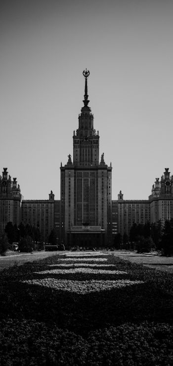 Russia, Moscow, university Wallpaper 1080x2280
