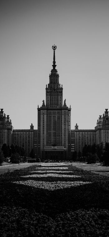 Russia, Moscow, university Wallpaper 1080x2340
