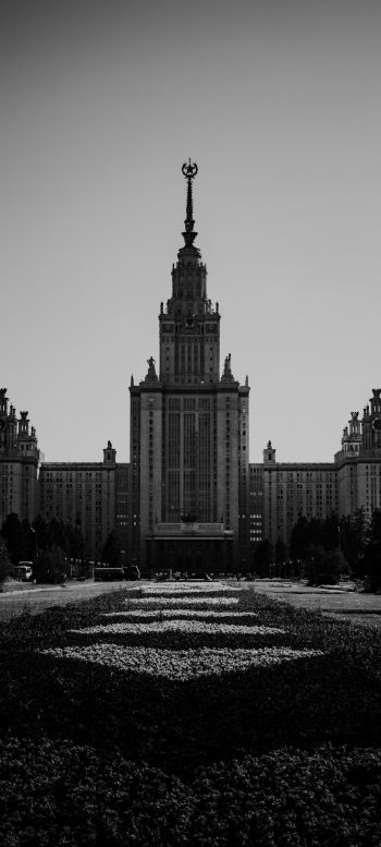 Russia, Moscow, university Wallpaper 1440x3200