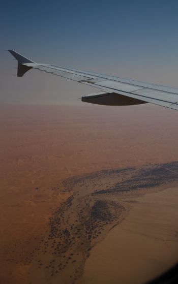 Namibia, plane, flight Wallpaper 1752x2800