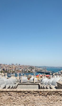 Istanbul, Suleymaniye Mosque, Turkey Wallpaper 600x1024