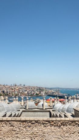 Istanbul, Suleymaniye Mosque, Turkey Wallpaper 640x1136