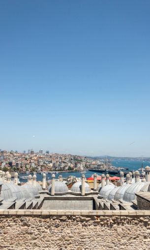 Istanbul, Suleymaniye Mosque, Turkey Wallpaper 1200x2000