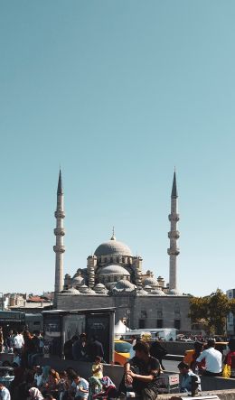 Rescuer, Hagia Sophia, Fatih, Turkey Wallpaper 600x1024