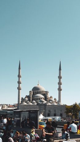 Rescuer, Hagia Sophia, Fatih, Turkey Wallpaper 640x1136