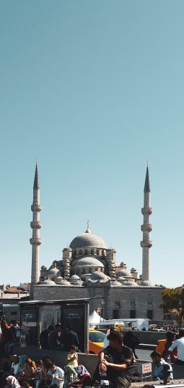 Rescuer, Hagia Sophia, Fatih, Turkey Wallpaper 1440x3040