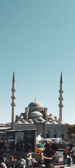 Rescuer, Hagia Sophia, Fatih, Turkey Wallpaper 1440x3200