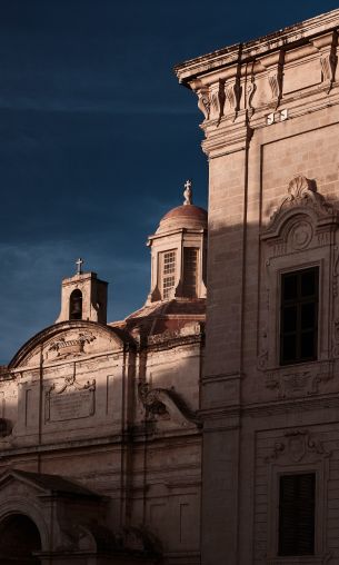 Valletta, Malta, architecture Wallpaper 1200x2000