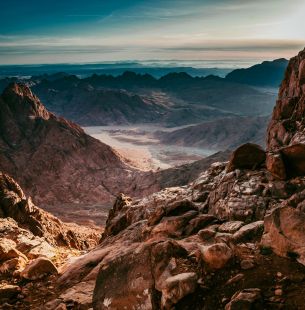 Mount Sinai, Egypt, mountain range Wallpaper 4215x4288