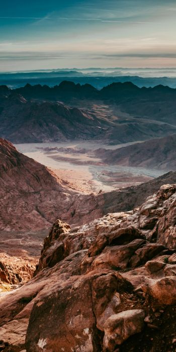 Mount Sinai, Egypt, mountain range Wallpaper 720x1440