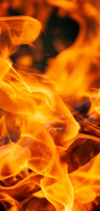 fire, flame Wallpaper 720x1520