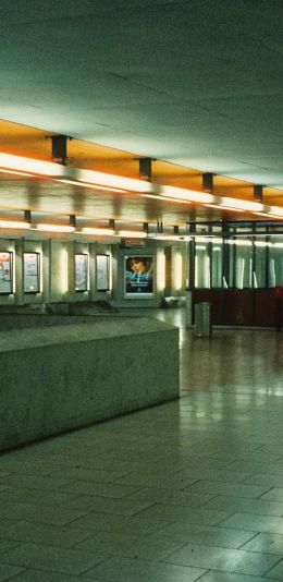 Metro Friedrich-Ebert-Platz, Nuremberg, Bavaria, subway gg Wallpaper 1080x2220