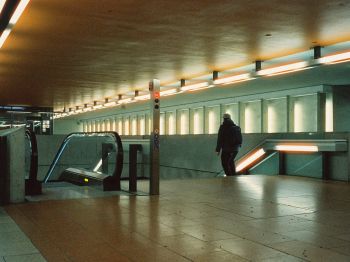 Metro Friedrich-Ebert-Platz, Nuremberg, Bavaria, subway gg Wallpaper 1024x768