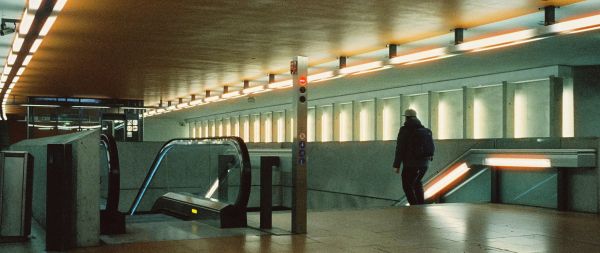 Metro Friedrich-Ebert-Platz, Nuremberg, Bavaria, subway gg Wallpaper 2560x1080