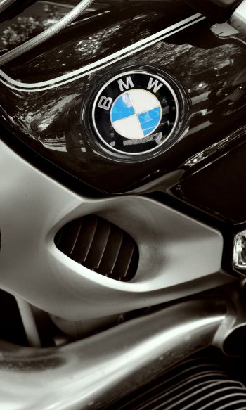 BMW, логотип, chrome Wallpaper 1200x2000
