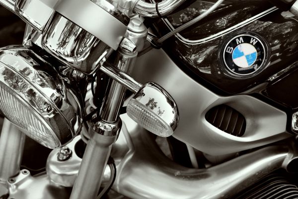 BMW, логотип, chrome Wallpaper 6000x4000