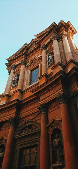 Rome, province of rome, Italy, historical building Wallpaper 1080x2340