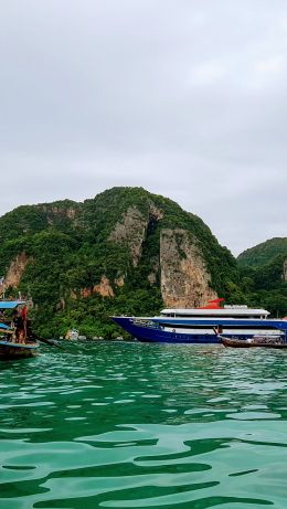 outdoors, water, coastline Wallpaper 640x1136