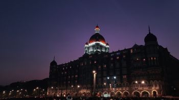 Обои 2560x1440 Taj Mahal Palace Hotel, Аполлон Бандар, Колаба, Мумбаи, Махараштра, Индия
