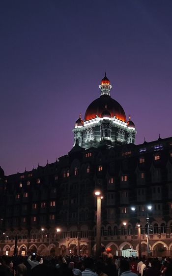 Taj Mahal Palace Hotel, Apollo Bandar, Kolaba, Mumbai, Maharashtra, India Wallpaper 1200x1920