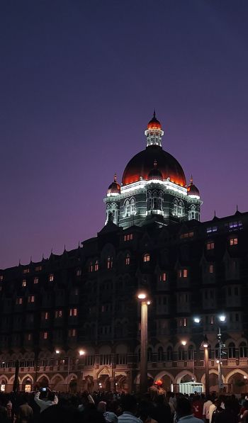 Taj Mahal Palace Hotel, Apollo Bandar, Kolaba, Mumbai, Maharashtra, India Wallpaper 600x1024