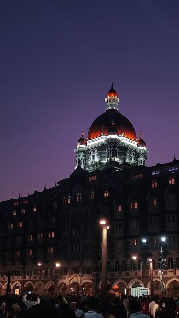 Обои 1080x1920 Taj Mahal Palace Hotel, Аполлон Бандар, Колаба, Мумбаи, Махараштра, Индия