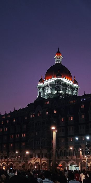 Обои 720x1440 Taj Mahal Palace Hotel, Аполлон Бандар, Колаба, Мумбаи, Махараштра, Индия