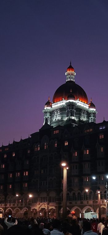 Taj Mahal Palace Hotel, Apollo Bandar, Kolaba, Mumbai, Maharashtra, India Wallpaper 828x1792